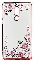 Чехол BeCover Flowers Series Huawei Honor GR5 2017 Pink (701296)