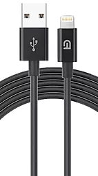 Кабель ArmorStandart USB-A - Lightning 12w 2.4a 1м cable Black (ARM64287)