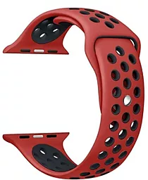 Ремінець Nike Silicon Sport Band for Apple Watch 38mm/40mm/41mm Red/Black