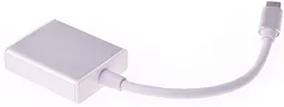 Адаптер-переходник Upex USB Type-C - VGA Silver (UP10107) - миниатюра 2