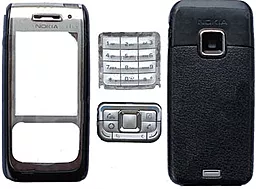 Корпус Nokia E65 с клавиатурой Black