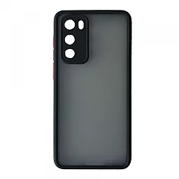 Чехол 1TOUCH Gingle Matte Huawei P40 Black/Red
