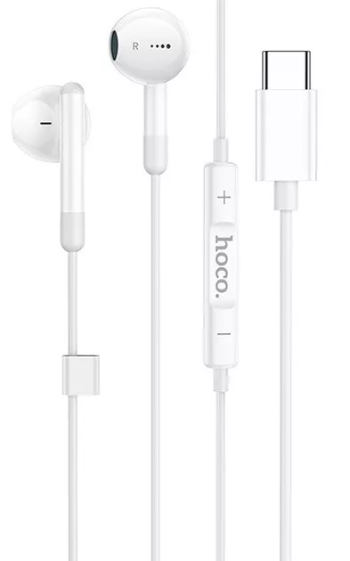Навушники Hoco M93 Type-C White - фото 2