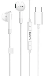 Навушники Hoco M93 Type-C White - мініатюра 2 Навушники Hoco M93 Type-C White - мініатюра 2