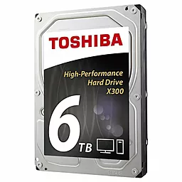 Жесткий диск Toshiba 6TB X300 (HDWE160EZSTA) - фото Жесткий диск Toshiba 6TB X300 (HDWE160EZSTA)