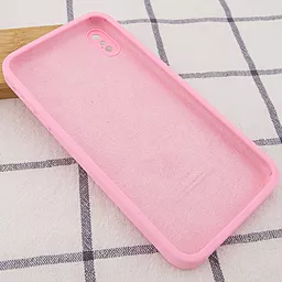 Чехол Silicone Case Full Camera Square для Apple iPhone XS Max Light pink - миниатюра 3 Чехол Silicone Case Full Camera Square для Apple iPhone XS Max Light pink - миниатюра 3