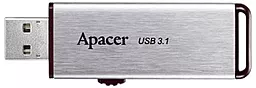 Флешка Apacer AH35A 32GB (AP32GAH35AS-1) Silver - фото Флешка Apacer AH35A 32GB (AP32GAH35AS-1) Silver