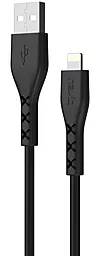 Кабель USB Havit HV-H66 USB Lightning Cable Black - миниатюра 2