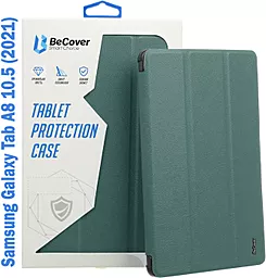 Чехол для планшета BeCover Flexible TPU Mate для Samsung Galaxy Tab A8 10.5 (2021) SM-X200 / SM-X205 Dark Green (708379)