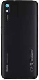 Задня кришка корпусу Xiaomi Redmi 7A, зі склом камери, Original Matte Black - фото Задня кришка корпусу Xiaomi Redmi 7A, зі склом камери, Original Matte Black