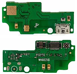 Нижняя плата Huawei G750 Honor 3X с разъемом зарядки и микрофоном - фото Нижняя плата Huawei G750 Honor 3X с разъемом зарядки и микрофоном