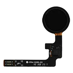 Шлейф Google Pixel 2 со сканером отпечатка пальца, Original Just Black