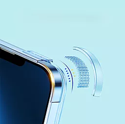 Чохол Baseus Crystal Series Magnetic для Apple iPhone 14 Plus Transparent (ARJC010002) - мініатюра 3