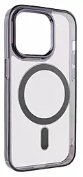 Чехол Epik Iris with MagSafe для Apple iPhone 13 Pro Black - миниатюра 2 Чехол Epik Iris with MagSafe для Apple iPhone 13 Pro Black - миниатюра 2