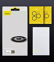 Защитное стекло Baseus Lens Film Apple iPhone 13 Pro, iPhone 13 Pro Max (2шт/упак) (SGQK000102) - миниатюра 2