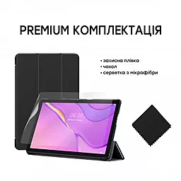 Чехол для планшета AIRON Premium HUAWEI Matepad T10/S 9,7" NEW + защитная плёнка Чёрный (4821784622501) - миниатюра 9