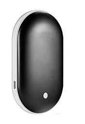 Повербанк NICHOSI Hand Warmer Power Bank 5000mAh Black - фото Повербанк NICHOSI Hand Warmer Power Bank 5000mAh Black
