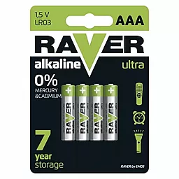 Батарейки Emos Raver AAA (LR03) 4шт