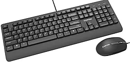 Комплект (клавиатура+мышка) Canyon USB (CNE-CSET4-RU) Black - миниатюра 3
