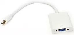 Видео переходник (адаптер) PowerPlant mini DisplayPort (Thunderbolt) - VGA M-F 0.15m (KD00AS1281/CA911899)