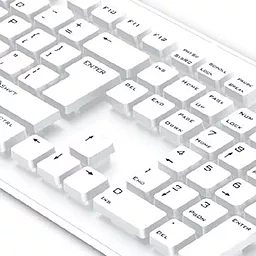 Клавіатура Genius SlimStar 130 (31300726104) White - мініатюра 2