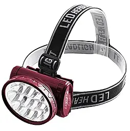 Налобный фонарик Yajia YJ-1898 13LED (аккумуляторный) - фото Налобный фонарик Yajia YJ-1898 13LED (аккумуляторный)