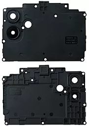 Скло камери Samsung Galaxy A04 A045 з рамкою для материнської плати Black - фото Скло камери Samsung Galaxy A04 A045 з рамкою для материнської плати Black