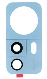 Стекло камеры Xiaomi 12 / 12X Blue - фото Стекло камеры Xiaomi 12 / 12X Blue