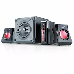 Колонки акустичні Genius SW-G 2.1 1250 Black - фото Колонки акустичні Genius SW-G 2.1 1250 Black