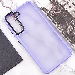 Чехол Epik Lyon Frosted для Samsung Galaxy S21 FE Purple - миниатюра 4