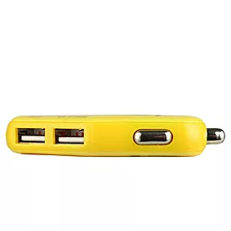 Автомобільний зарядний пристрій Baseus 2USB Car charger 2.4A Yellow (flyest series) - мініатюра 5