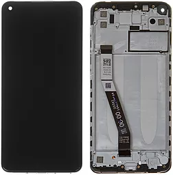 Дисплей Xiaomi Redmi Note 9 4G Global Version, Redmi 10X 4G с тачскрином и рамкой, Black