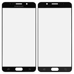 Корпусне скло дисплея Samsung Galaxy Note 5 N920F Black