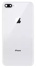 Задняя крышка корпуса Apple iPhone 8 Plus со стеклом камеры Silver - фото Задняя крышка корпуса Apple iPhone 8 Plus со стеклом камеры Silver