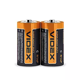 Батарейки Videx С / R14 Super Heavy Duty 2шт 1.5 V