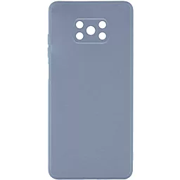 Чехол Silicone Case Candy Full Camera для Xiaomi Poco X3 NFC / Poco X3 Pro Smoky Gray