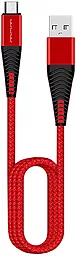 Кабель WUW X98 USB-A - micro USB 12w 2.4a 1м cable Red - фото Кабель WUW X98 USB-A - micro USB 12w 2.4a 1м cable Red
