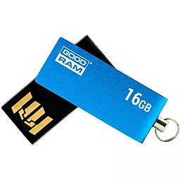 Флешка GooDRam 16GB UCU2 Cube Blue USB 2.0 (UCU2-0160B0R11) - фото Флешка GooDRam 16GB UCU2 Cube Blue USB 2.0 (UCU2-0160B0R11)
