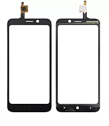 Сенсор (тачскрин) DOOGEE X50, X50L Black - фото Сенсор (тачскрин) DOOGEE X50, X50L Black