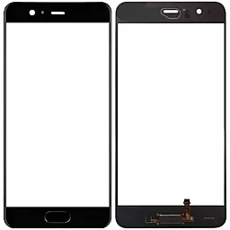 Корпусне скло дисплея Huawei P10 Plus (VKY-L29, зі шлейфом Touch ID) (original) Black - фото Корпусне скло дисплея Huawei P10 Plus (VKY-L29, зі шлейфом Touch ID) (original) Black