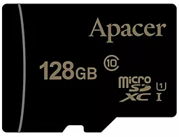 Карта пам'яті Apacer microSDXC 128GB Class 10 UHS-I U1 (AP128GMCSX10U1-RA)