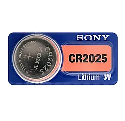 Батарейки Sony CR2025 1 шт. - миниатюра 2