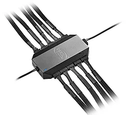 Контроллер-хаб Deepcool FH-10 для подключения до 10 PWM вентиляторов 12V 3/4-pin к БП - миниатюра 4