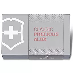 Мультитул Victorinox Classic SD Precious Alox (0.6221.405G) Gentle Rose - мініатюра 4