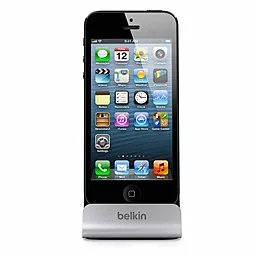 Док-станция зарядное устройство Belkin Charge+Sync MIXIT iPhone 5 Black (F8J045bt) - миниатюра 2