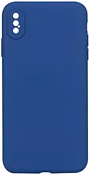 {"ru": "Чехол", "uk": "Чохол"} Epik Silicone Case Full Camera для Apple iPhone Xs Max Blue Cobalt