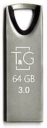 Флешка T&G 117 Metal Series 64GB USB 3.0 (TG117BK-64G3) Black - фото Флешка T&G 117 Metal Series 64GB USB 3.0 (TG117BK-64G3) Black