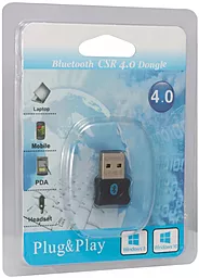 Bluetooth адаптер EasyLife Mini USB Bluetooth 4.0 Black - миниатюра 3