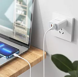 Кабель Borofone BX91 USB-A - Lightning 12w 2.4a 1м cable White - миниатюра 4 Кабель Borofone BX91 USB-A - Lightning 12w 2.4a 1м cable White - миниатюра 4