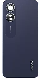 Задня кришка корпусу Oppo A17 зі склом камери Midnight Black - фото Задня кришка корпусу Oppo A17 зі склом камери Midnight Black